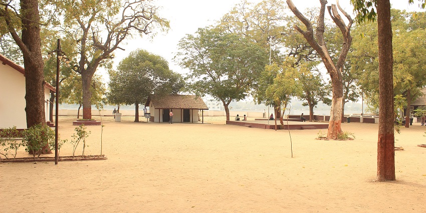 A view of the Sabarmati Ashram, a tourist attraction to visit after Saptak Music Festival.