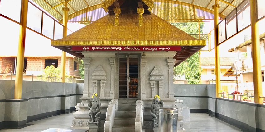 Sahar Ayyappa Shiva Parvati Temple, one of the best South Indian temples in Mumbai.