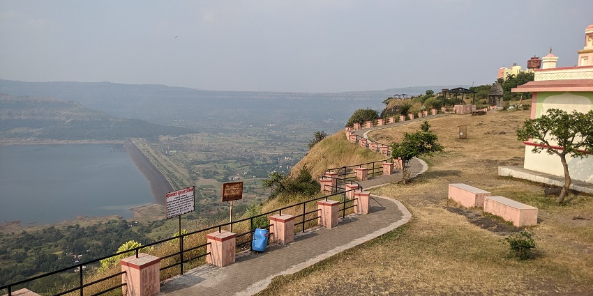 Historic fort near Chandan Vandan Fort with breathtaking views and temples.
