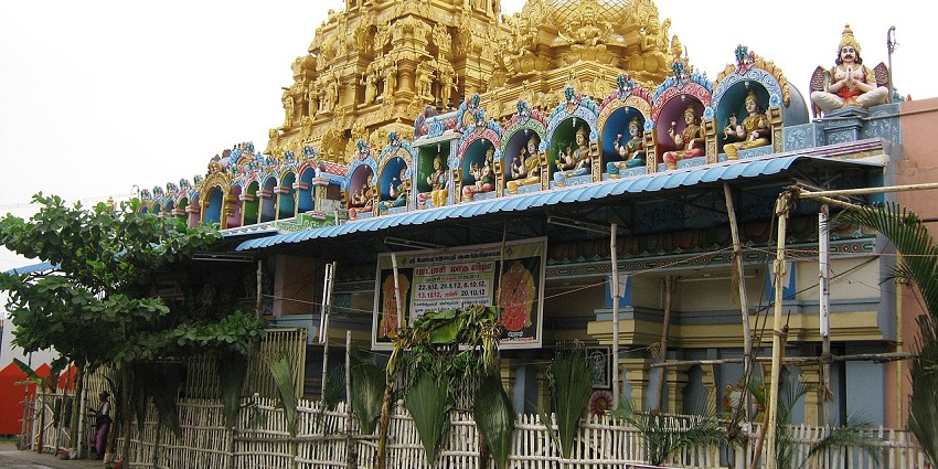 A view of a temple at Salem, one of the best places to visit near Erode, Tamil Nadu.
