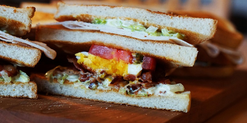 An image of tasty sandwiches filled with fresh ingredients, ideal for quick bites.