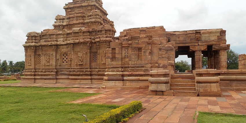 Sangameshwara Temple, is among the best places to visit in Pattadakal with Dravidian architecture
