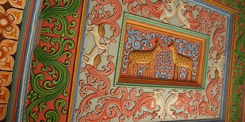 Saraswathi Mahal Library houses ancient manuscripts and rare literary treasure