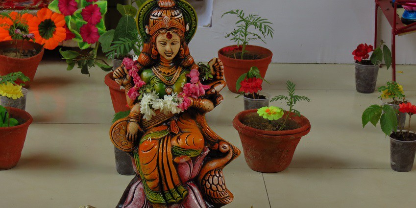 Saraswathi temple, one of the temples In and around Srirangam