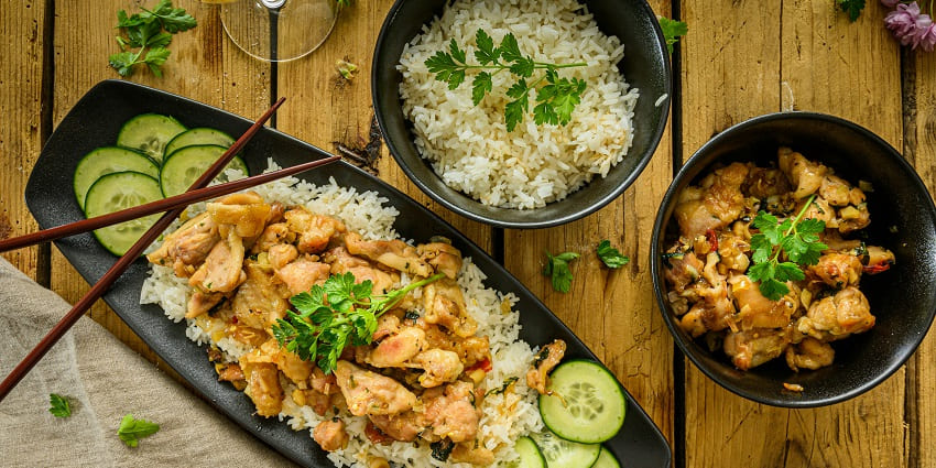 Shiro offers all types of Asian cuisines with a variety of different flavours and tastes.