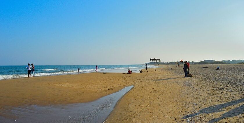 Scuba diving in Pondicherry reveals vibrant coral reefs and marine life.