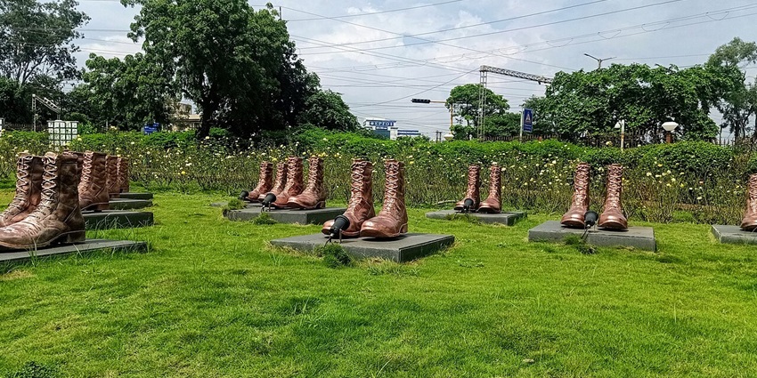 An army memorial in Bhopal, which is one of the best places to visit in Bhopal with friends