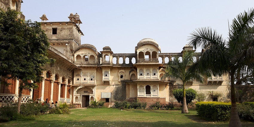 View of the ancient Sheopur Fort, a popular local place near Kuno National Park