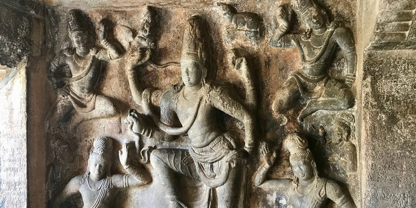 A view of the Shervayoyan Cave Temple, one of the top cave temples in Tamil Nadu.