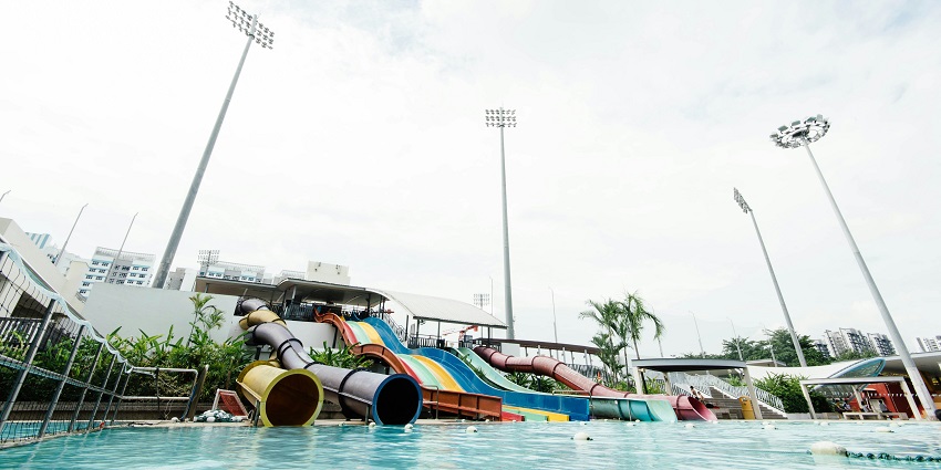 A glimpse of the famous Shivganga Water Park, one of the best water parks in Mumbai.