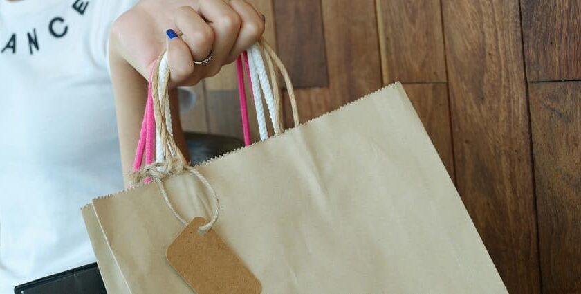 Image of woman with shopping bags - Lonavala located in the Indian state of Maharashtra