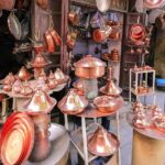 View of a shop in Panchavati market, one of the places for shopping in Nashik for devotional things