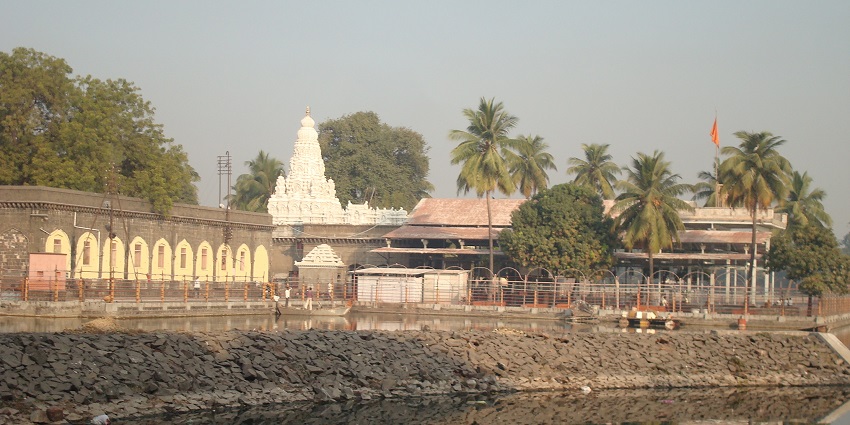 Ancient shrine featuring intricate carvings and serene ambiance.