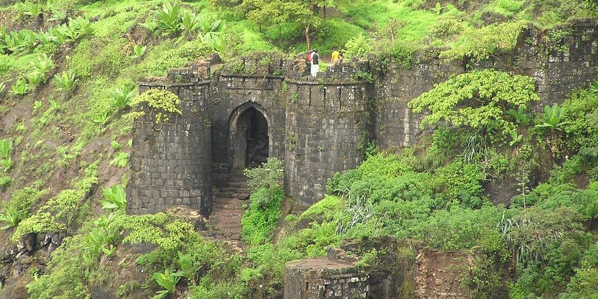 Sinhagad Fort on a hill, a must visit offbeat place near Pune, Maharashtra