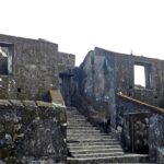 Panoramic view of Sion Fort, showcasing the historic architecture and surroundings.