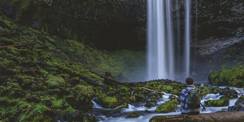 One of the places to visit in Kudremukh is Sirimane Falls, in Western Ghats of Karnataka.