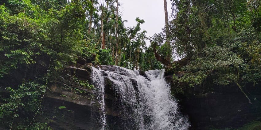 Soormane Falls acting like an ornament to the hills, a place to visit near Horanadu