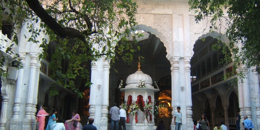 the ISKCON Juhu, the spiritual temple with cultural programs and vegetarian dining.