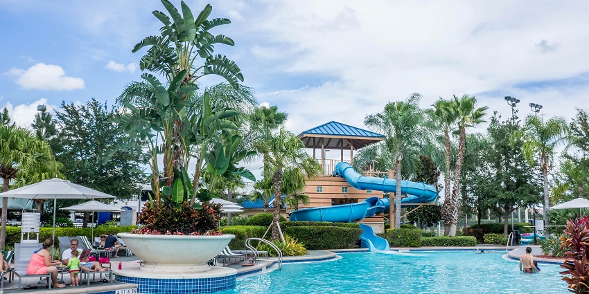 A view of the kids’ zone at the Splash Water World Park in Varanasi