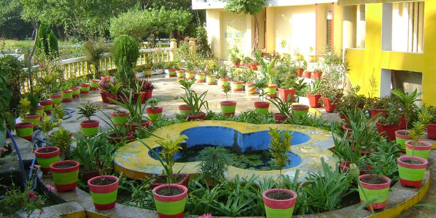 The Sri Aurobindo Ashram is a spiritual community (ashram) located in Pondicherry,