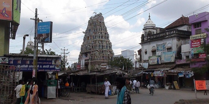 A picture of Sri Kalyana Temple, a top spiritual site among places to visit in Virudhunagar.