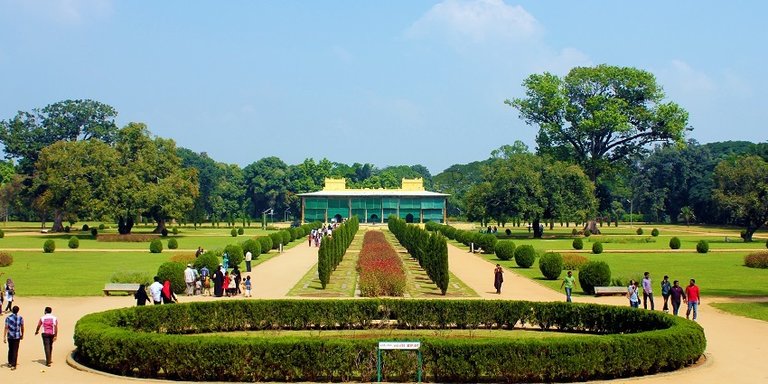 Srirangapatna, a historical town in Karnataka, is known for its temples and forts.