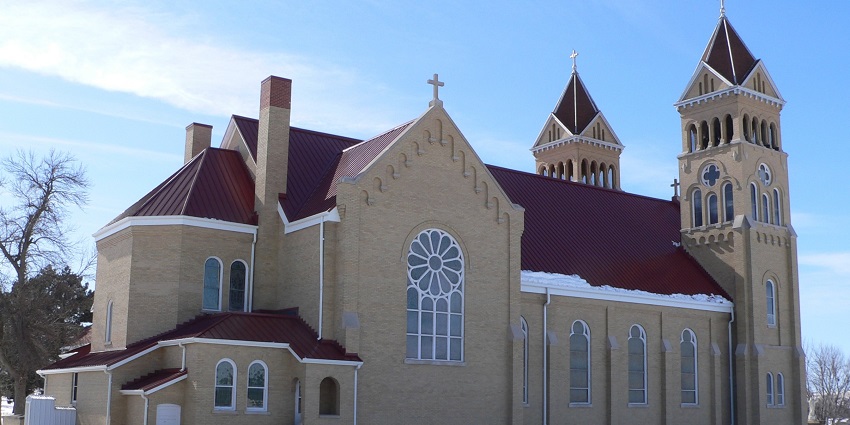 Historic St. Bonaventure Church, showcasing unique architecture, a famous place near Madh Fort.