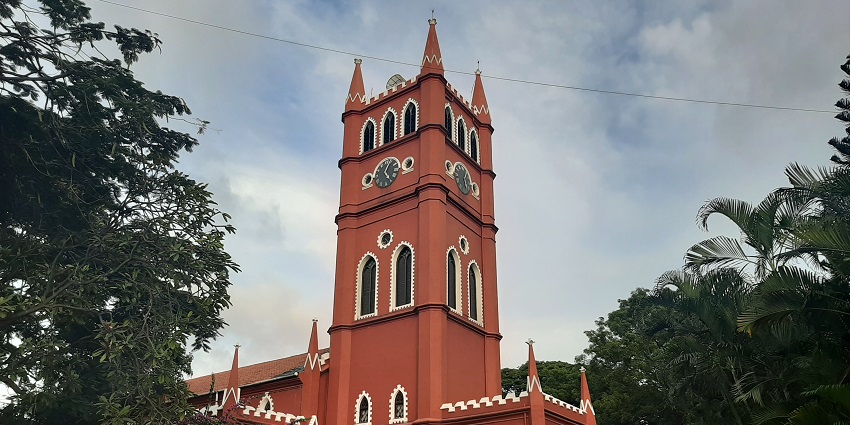 A glimpse of St. John’s Church which offers beautiful architecture in Koramangala.
