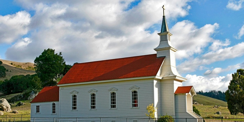 Image of the St. Lourdes church offering a peaceful and relaxing environment to all the visitors