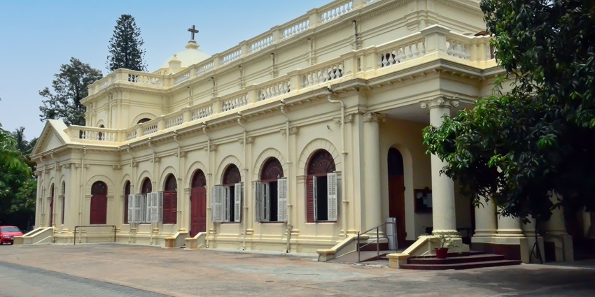 St. Mark’s Cathedral, a historic church in Bangalore with stunning architecture