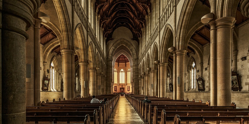 Majestic brown cathedral resembling St. Mark’s, a stunning architectural wonder.