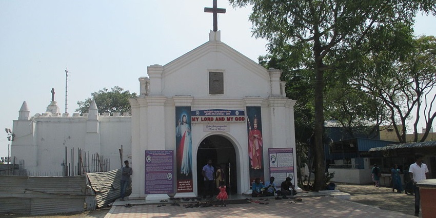 Places to visit near Chennai include the historic hilltop church offering panoramic.