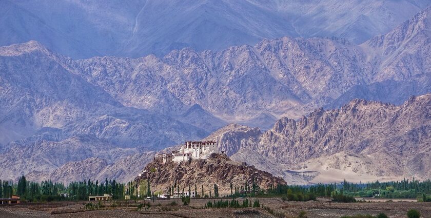 Stakna Monastery, a significant monastery in Ladakh, offering a unique experience.