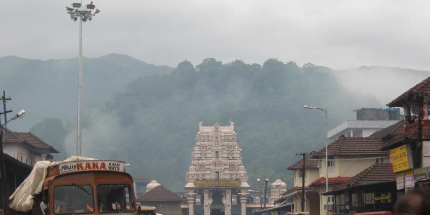 Kukke Subramanya Temple, a holy place to visit near Dharmasthala.