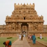 Dedicated to the Hindu god, Lord Sukra, the Kanjanur Sukran Temple.