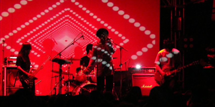 A high-energy band performing at the second biggest event of Mumbai music festivals.