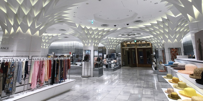 An inside view of Suvidha Fashion, one of the best places to fashionable clothes.