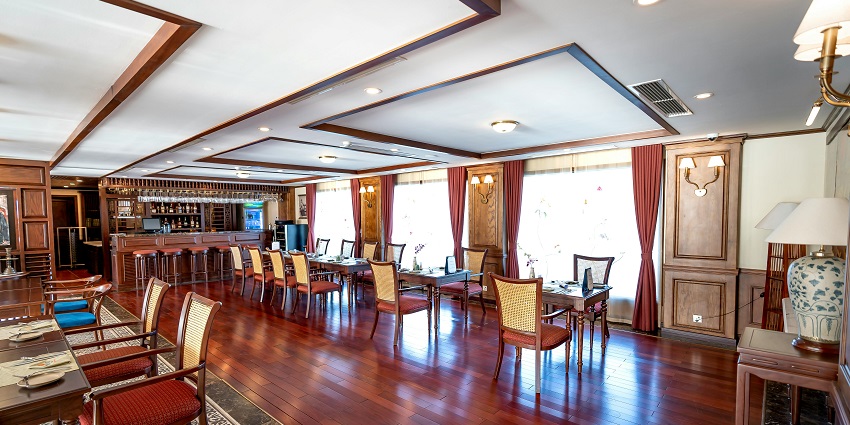 View of the luxurious interior of the TOT, offering a unique experience