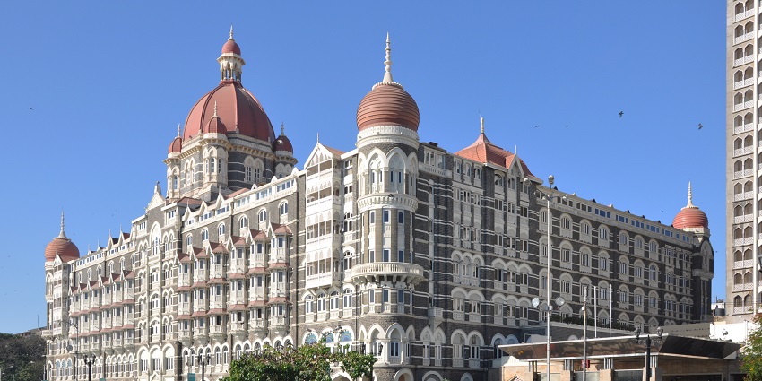 Taj Mahal Palace is one of the most famous hotels in the world.