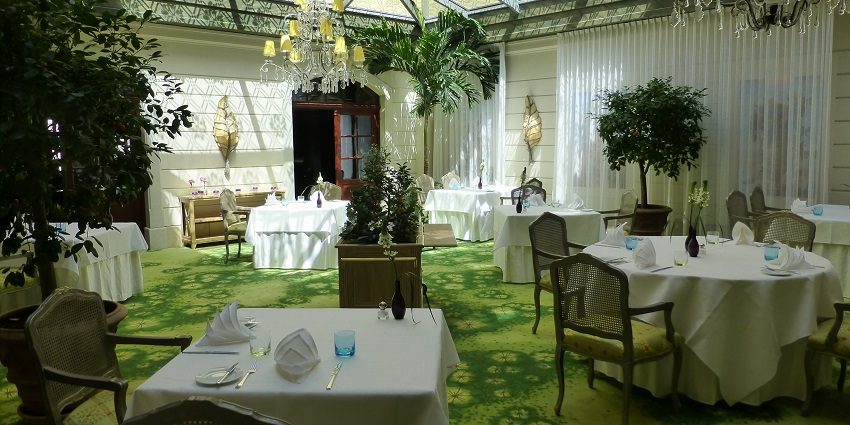 Taj Terrace – Hotel Taj Resorts offers a delightful dining experience and ambience.