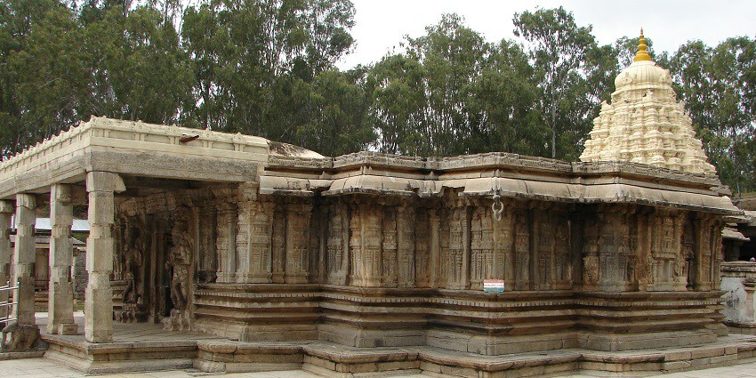 View of Vaidyeshwara Temple at Talakad near Bangalore