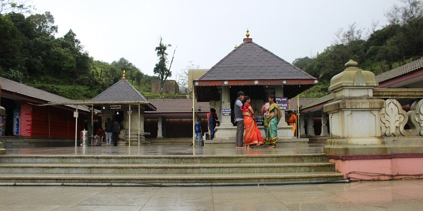 Temple at a hill in Talakaveri for every traveller to visit and explore in the day.