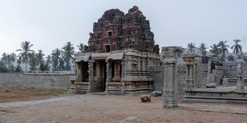 Discover the ancient Tambdi Surla Temple, a hidden gem near Bhupar Waterfalls.