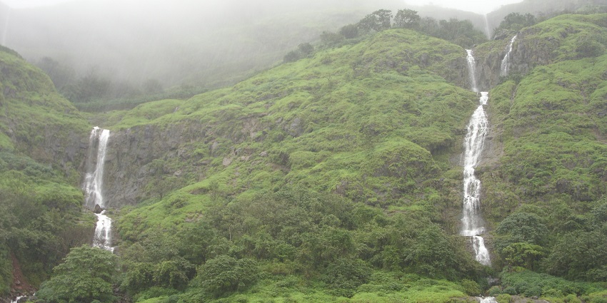 A scenic view of Tamhini Ghat during the rainy season, a must visit place in Mulshi