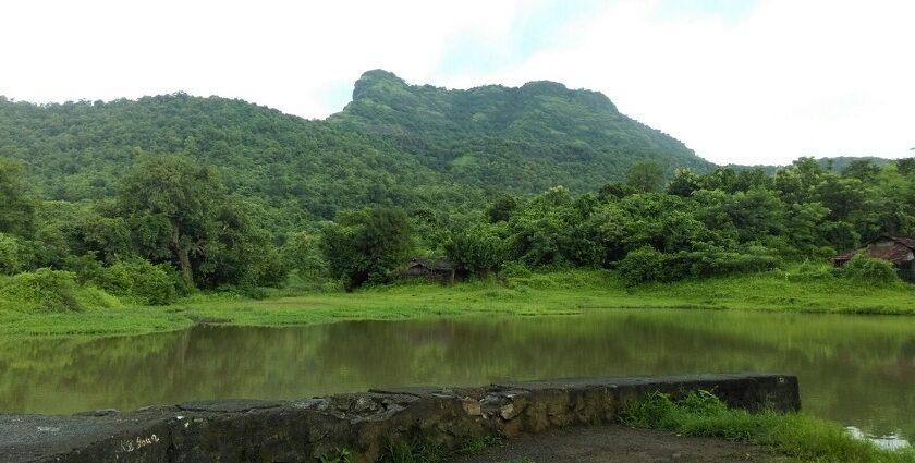 View of Tandulwadi Fort, highlighting its historic stone architecture for travellers