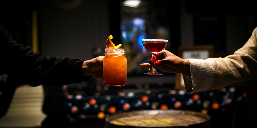 Tequila served at this lounge, hosting the best parties in Pondicherry