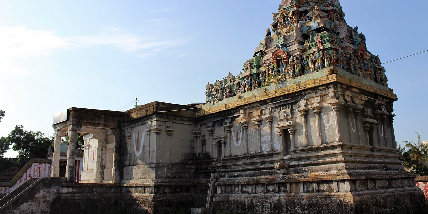 structural magnificence of the Temple of Thanjavur, close to Swamimalai Temple