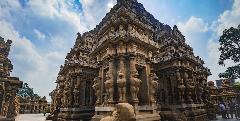 Sri Kailashnathar Temple, a stunning architectural temple in Kanchipuram