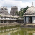 View of Neelayadakshi Amman Temple, one of the best temples in Nagapattinam