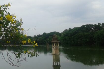 Cauvery, a sacred spot surrounded by temples in and around Kumbakonam.